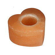 Cereus Salt Tealight Holder Heart - Salt Lamp