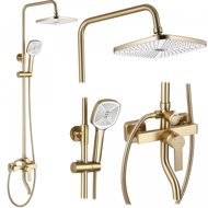 REA Argus Shower set with mixer 150 mm, brushed gold (REA-P7841) - Shower Set
