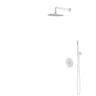 OMNIRES Y Shower system for concealed installation, white matt (SYSY35WM) - Shower Set