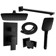 MEXEN Uno DR62 Shower set concealed, black (71435DR62-70) - Shower Set