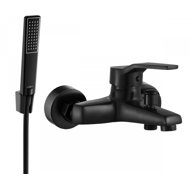 MEXEN Caro R72 Bathroom mixer with shower, black (74663R72-70) - Shower Set