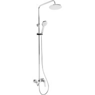 DEANTE Coriander Shower column with bath mixer, chrome (NAC_01JM) - Shower Set