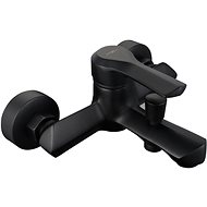MEXEN Wall-mounted bath mixer Sabre, black (72130-70) - Tap