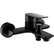 MEXEN Wall-mounted bath mixer Alexa, black (71230-70) - Tap