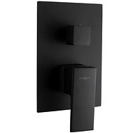 MEXEN Uno Soaking tub-shower mixer DR02, black (71435-70) - Tap
