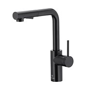 KFA DUERO DESIGN Sink mixer with swivel pull-out shower, brushed gold (6623-220-31) - Tap