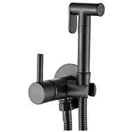 INVENA Undermount bidet mixer, black (BP-00-B04-L) - Tap