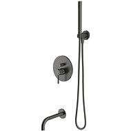 OMNIRES Y Socket Shower Mixer Graphite / GR / (SYSYW01GR) - Tap