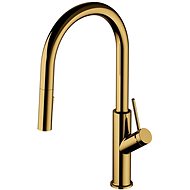 OMNIRES BEND Sink mixer gold / GL / (BE6455GL) - Tap