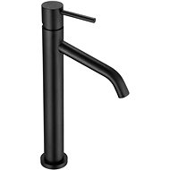 MEXEN Rumba basin mixer, tall, black (73510-70) - Tap