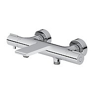 CERSANIT VIRGO wall-mounted bath/shower thermostatic mixer, chrome (S951-561) - Tap