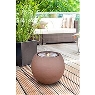 Fountain Heissner BALL LED, Rusty - Garden Fountain