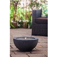 Fountain Heissner Half BALL LED, Antrazit - Garden Fountain