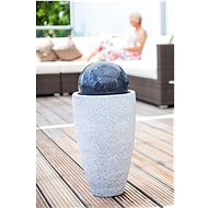 Fountain Heissner MOCCA LED, Antrazit, Grey, Polystone - Garden Fountain