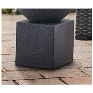 Fountain base Heissner CUBE, Antrazit - Garden Fountain