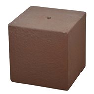 Fountain base Heissner CUBE, Rusty - Garden Fountain