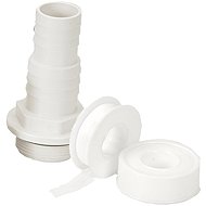 CF GROUP Hose barb 32/38 mm with clamp and Teflon tape - Hose Coupling