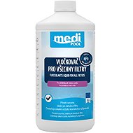 CF GROUP mediPOOL Vločkovač tekutý pro všechny filtry 1,0 l - Pool Chemicals