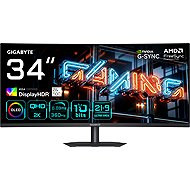 34" GIGABYTE MO34WQC36 - Monitor