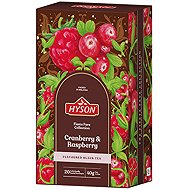 Hyson Cranberry & Raspberry, black tea (20 sachets) - Tea
