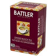 Battler Ginger Black, black tea (20 sachets) - Tea