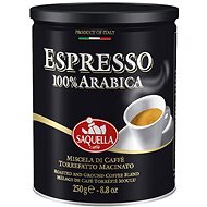 Saquella Arabica tin, ground coffee (250g) - Coffee