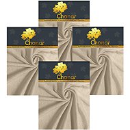 Chanar Jersey Standard Sheet 90 × 200 cm, 4 pcs, cream - Bedsheet
