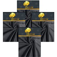 Chanar Jersey Standard Sheet 90 × 200 cm, 4 pcs, dark grey - Bedsheet