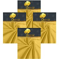 Chanar Jersey Standard Sheet 90 × 200 cm, 4 pcs, yellow - Bedsheet