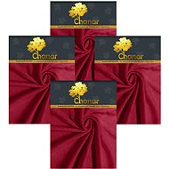 Chanar Jersey Standard Sheet 90 × 200 cm, 4 pcs, burgundy - Bedsheet