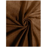 Kaptan Sheet Jersey TOP 90 × 200 cm, dark brown - Bedsheet