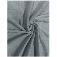 Kaptan Jersey sheet STANDARD 90 × 200 cm, light grey - Bedsheet