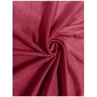 Kaptan Jersey sheet STANDARD 90 × 200 cm, red - Bedsheet