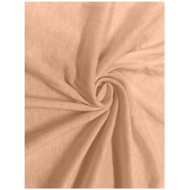 Kaptan Sheet Jersey TOP 180 × 200 cm, apricot - Bedsheet