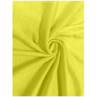 Kaptan Sheet Jersey TOP 180 × 200 cm, yellow - Bedsheet