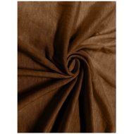 Kaptan Sheet Jersey TOP 180 × 200 cm, dark brown - Bedsheet
