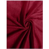 CHANAR Jersey lepedő STANDARD 180 × 200 cm, bordó - Lepedő