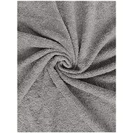 Kaptan Terry sheet TOP 90 × 200 cm, light grey - Bedsheet