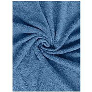 Kaptan Terry sheet TOP 180 × 200 cm, blue - Bedsheet