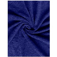 Kaptan Terry sheet TOP 180 × 200 cm, dark blue - Bedsheet