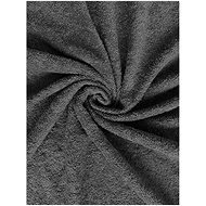 Kaptan Terry sheet TOP 180 × 200 cm, dark grey - Bedsheet