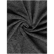 Kaptan Terry sheet TOP 180 × 200 cm, black - Bedsheet