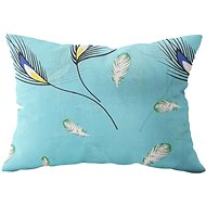 Kaptan Peacock feather pillowcase, 70 × 90 cm - Pillowcase