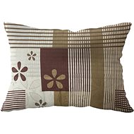 Kaptan Pillowcase Brown lines, 70 × 90 cm, zipper - Pillowcase