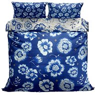 Kaptan blue flower 140 × 200, 80 × 80 cm - Bed Linen