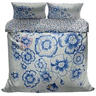 Kaptan květinový potisk 140 × 200, 80 × 80 cm - Bed Linen