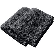 Kaptan Baby Towel Top, 30 × 50 cm, dark grey - Towel