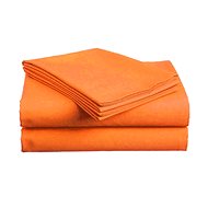Kaptan Cotton Sheet - Sheet orange - Bedsheet