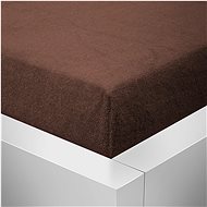 Kaptan terry crib sheet - 60x120cm brown - Bedsheet