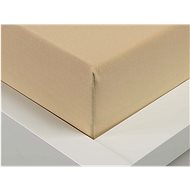 Kaptan Jersey Top Sheet 120x200 cm beige - Bedsheet